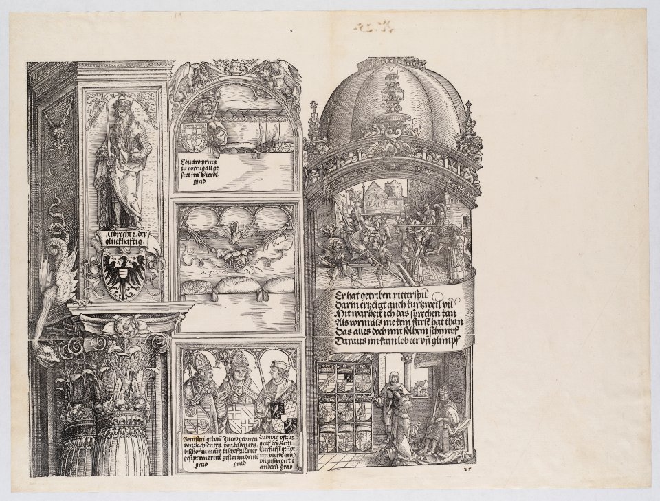 Tournaments and Masquerades; and Maximilian's Genealogical and Heraldic Studies Met DP-16116-057