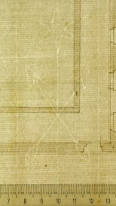 Unidentified building, plan (recto) blank (verso) MET sf49 92 75-watermark