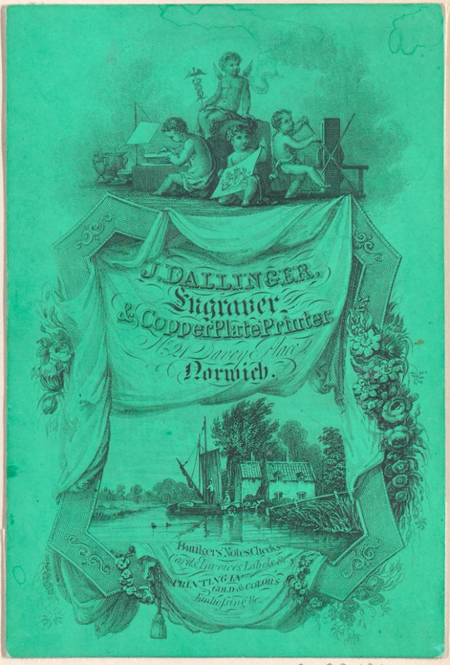 Trade card for J. Dallinger Met DP884986