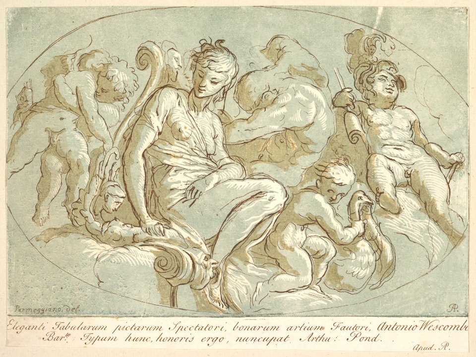 Venus Surrounded by Putti MET DP826141