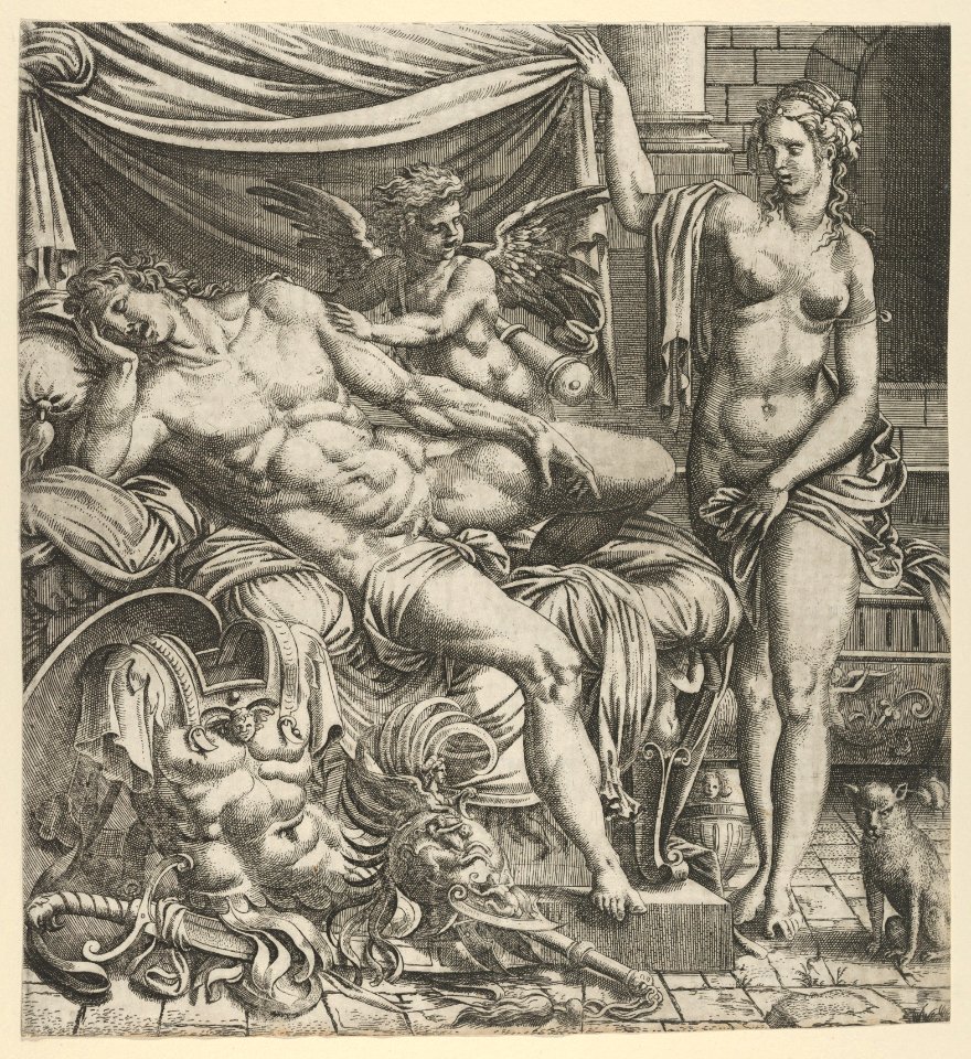 Venus Finding Mars Asleep MET DP855051