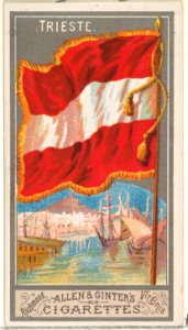 Trieste, from the City Flags series (N6) for Allen & Ginter Cigarettes Brands MET DP829240