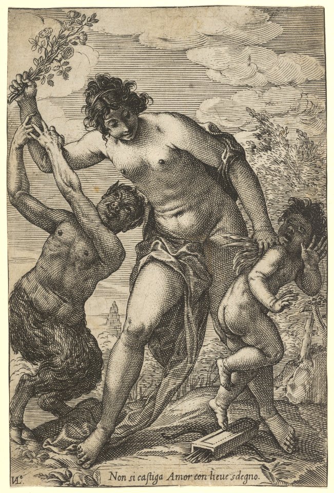 Venus Whipping Cupid with Roses MET DP854844