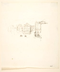 Trial Sketch- Grande Rue Dieppe MET DP814180