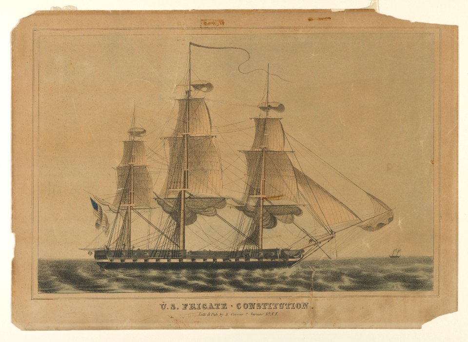 U.S. Frigate Constitution MET DP853582