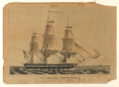 U.S. Frigate Constitution MET DP853582
