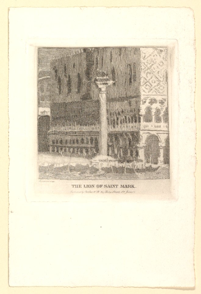 Venice, The Lion of St. Mark MET DP819387