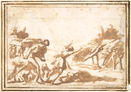 Unidentified Scene- Figures in a Landscape MET DP807573