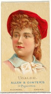 Ugalde, from World's Beauties, Series 2 (N27) for Allen & Ginter Cigarettes MET DP838146