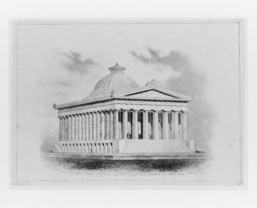U. S. Custom House, New York (perspective) MET 266134