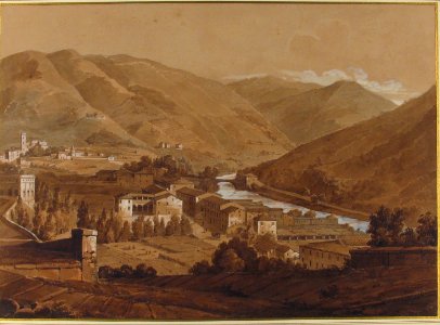 Town in an Alpine Valley MET 63.76.5