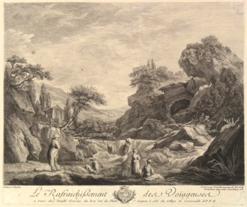 Traveling Women Drinking Water MET DP826254