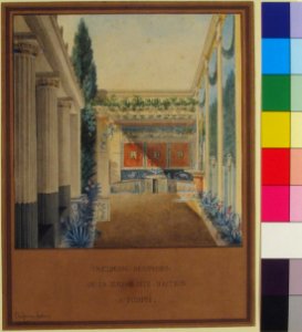 Triclinium, Excavated in the House of Actaeon, Pompeii MET 1975.131.95