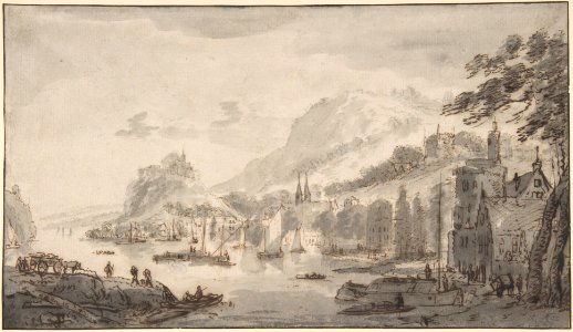 Town by a Large Body of Water MET DP800608