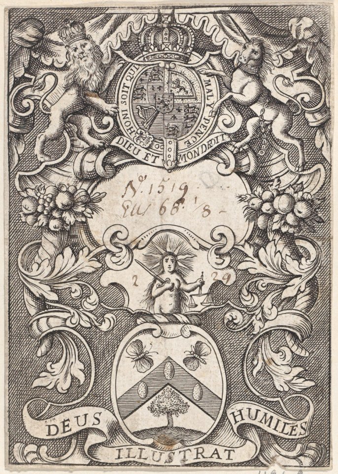 Trade Card with Royal Coat of Arms Met DP885220