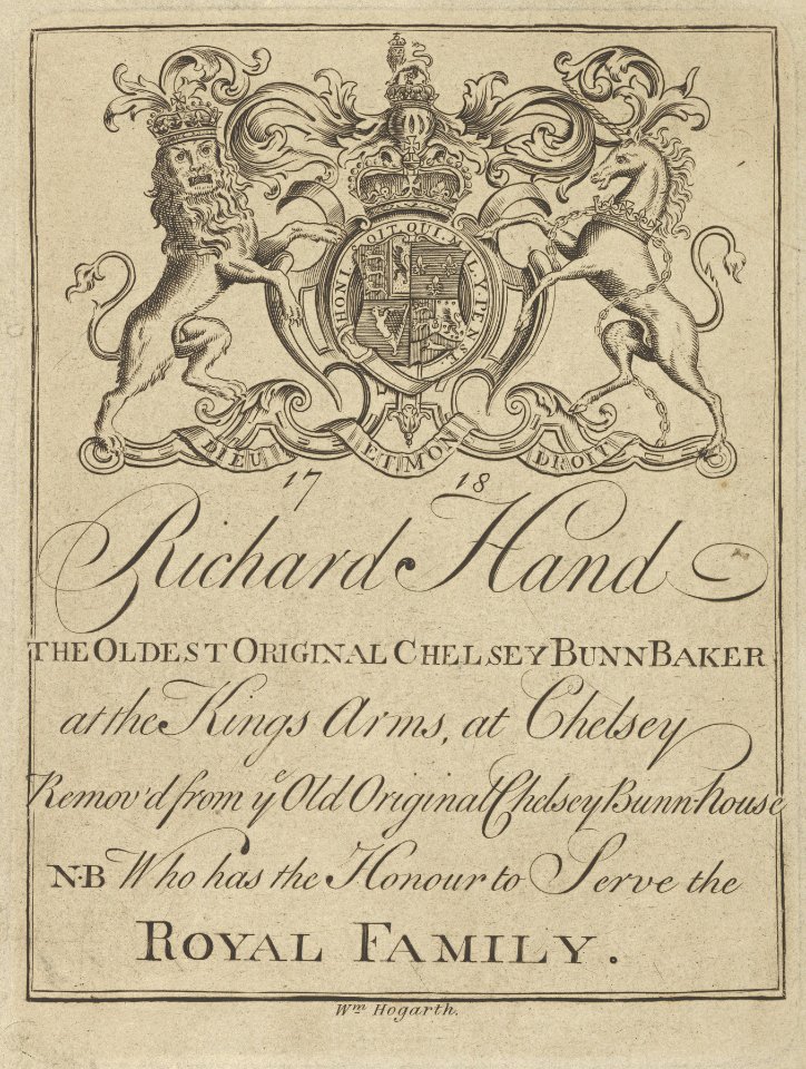 Trade Card of Richard Hand, The Oldest Original Chelsey Bunn Baker MET DP847262