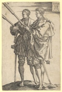 Two Torch-Bearers, from The Large Wedding Dancers MET DP836747