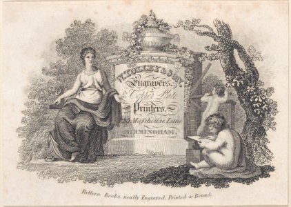 Trade Card for W. Holley & Son, Engravers and Printers Met DP885076