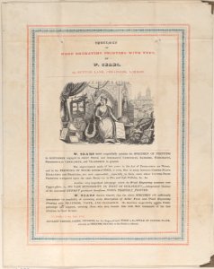 Trade Card for W. Sears, Wood Engraver Met DP885255