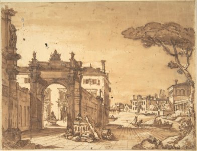 Venetian scene MET DP802995