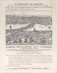 Trade Card for London, Westminster and Southwark Met DP885323