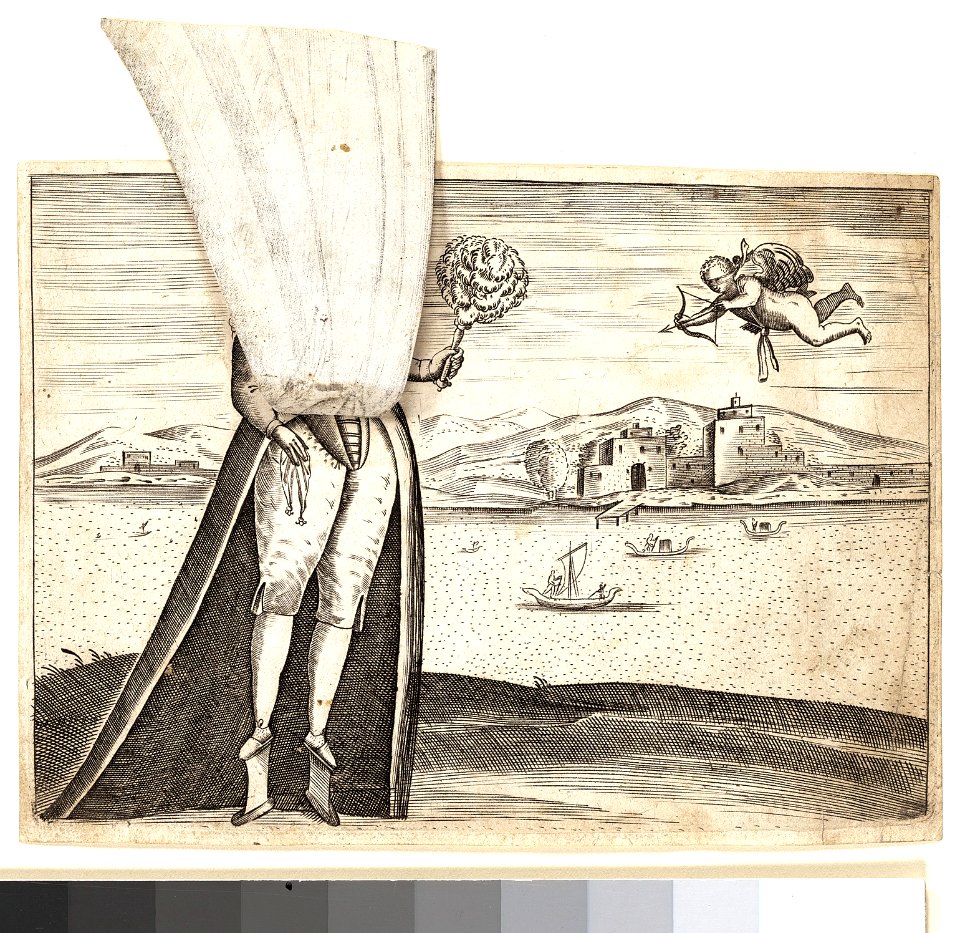 Venetian Woman with Moveable Skirt MET DP153415r1M 50EE