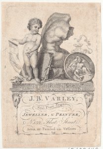 Trade Card for J.B. Varley, Jeweller and Printer Met DP885313