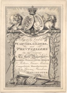 Trade Card for Syers & Treble, Carvers, Gilders, and Printsellers Met DP885080