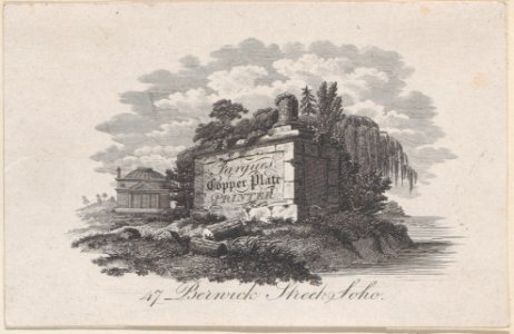 Trade Card for F.P. Fargues, Copper Plate Printer Met DP885232