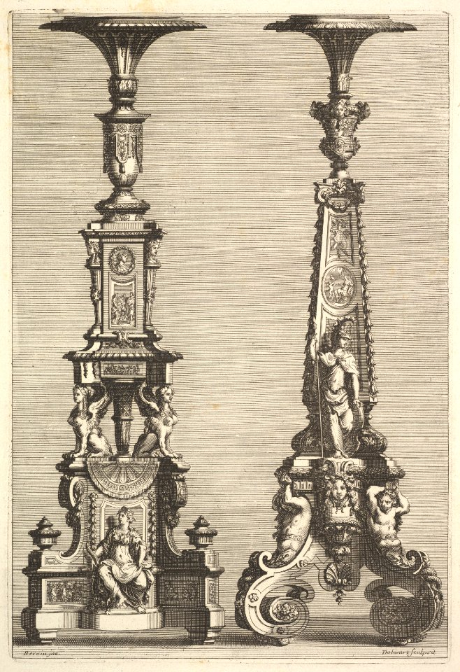 Two Torchères MET DP829681