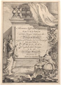 Trade Card for Thomas Jeffreys, Engraver, Geographer, and Printseller Met DP885046