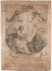 Trade Card for Dorme, Engraver Met DP885192. Free illustration for personal and commercial use.