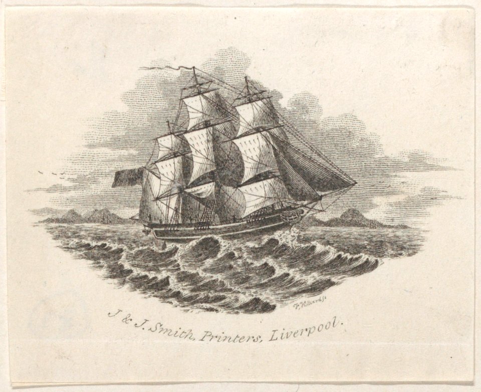 Trade Card for J & J Smith, Printers Met DP885051