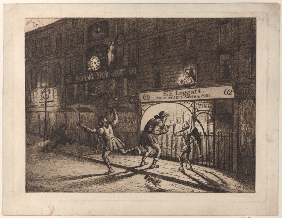 Trade Card for F. Paton, Printmaker Met DP885182