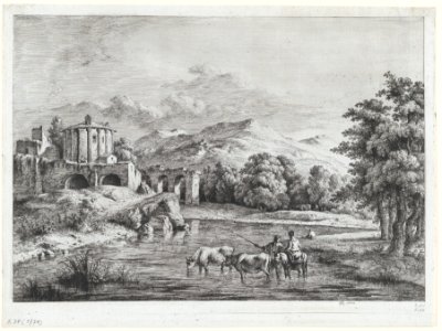 View of the Temple of Vesta MET DP874589