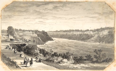 View of a river with a promenade MET DP804412