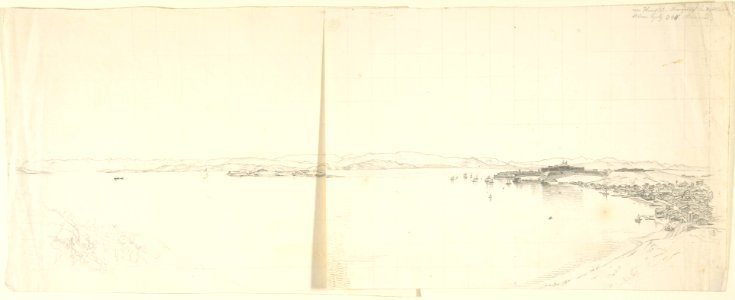 View of a Bay and Mountains MET DP804332