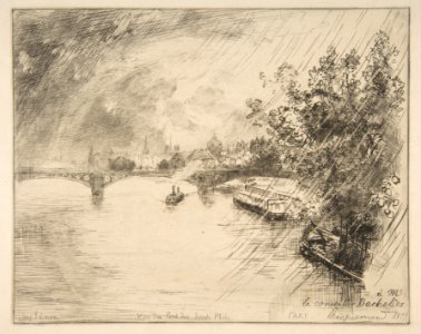 View of the Saints-Pères Bridge MET DP814159
