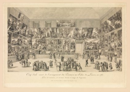 View of the Salon of 1785 MET DP319874