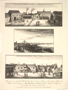 Two Views of Arundel House and London and the Thames as seen from the roof of Arundel House in 1646 MET DP828142