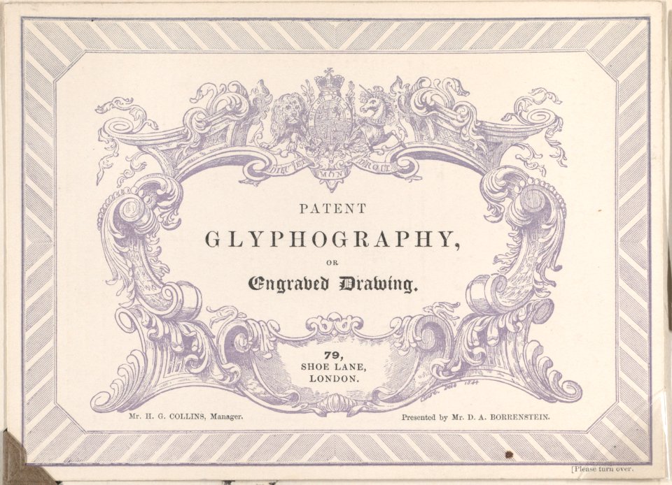 Trade card for Edward Palmer's Glyphographic Office Met DP884982