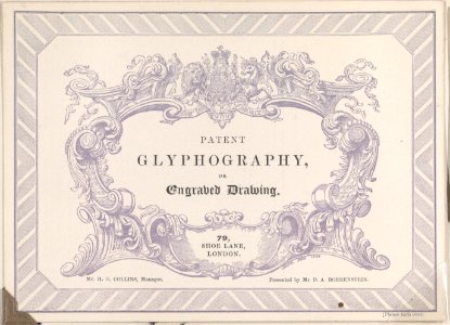 Trade card for Edward Palmer's Glyphographic Office Met DP884982