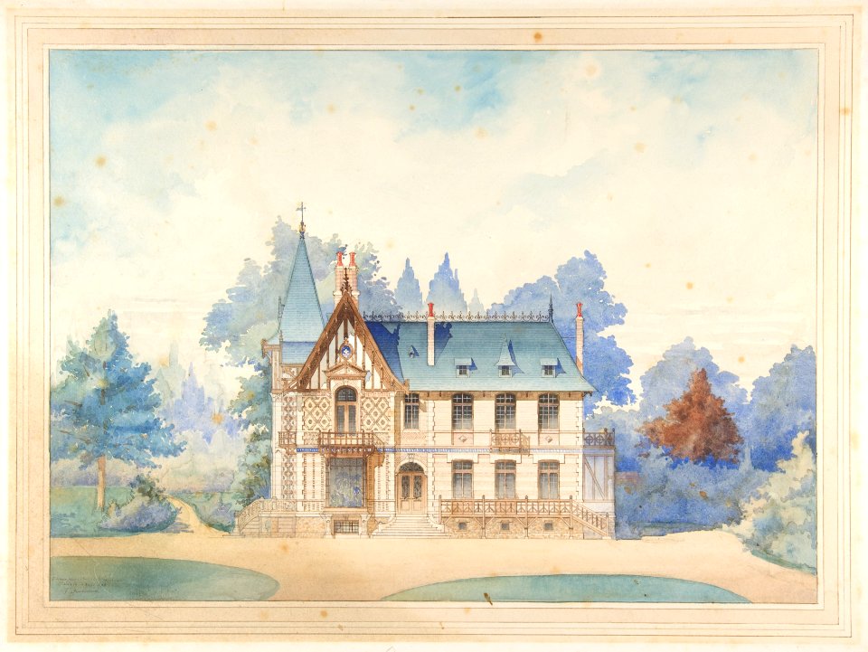 View of a Country House MET DP812016