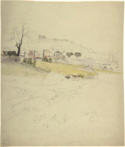 View of a Colliery at the Edge of a Town MET DP806032