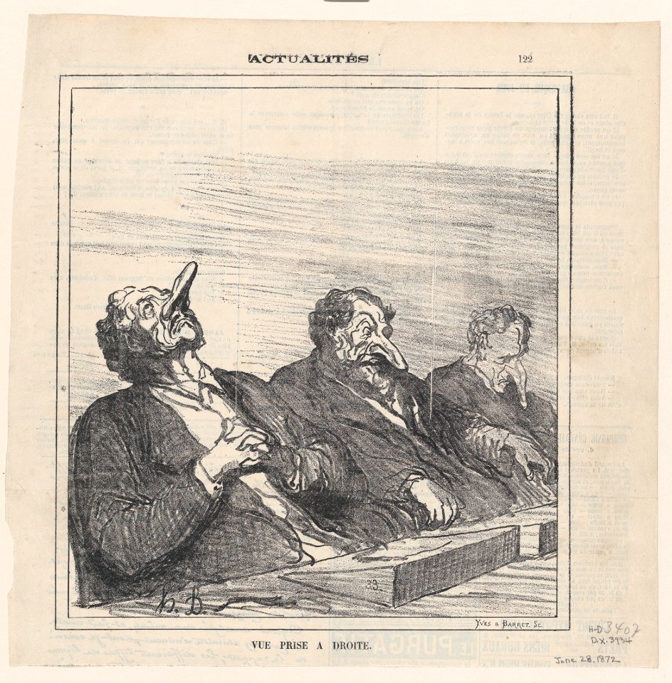 View of the right, from 'News of the day,' published in Le Charivari, June 28, 1872 MET DP877996
