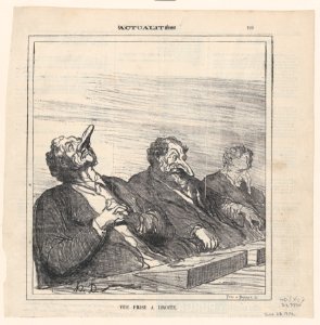 View of the right, from 'News of the day,' published in Le Charivari, June 28, 1872 MET DP877996