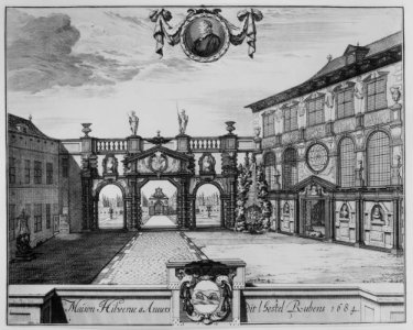 View of the Rubenshuis in Antwerp MET MM44525