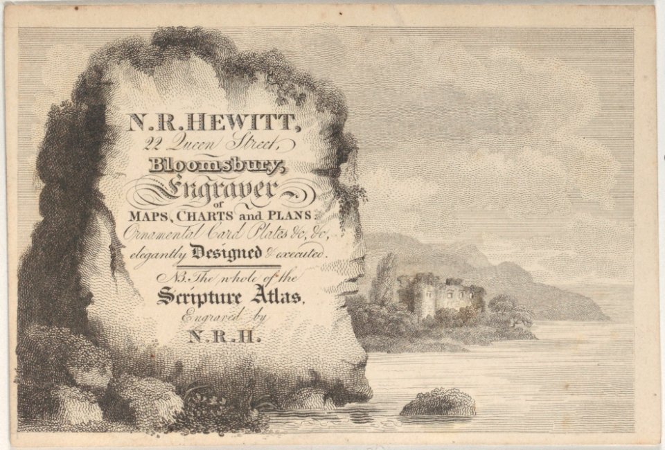 Trade Card for N. R. Hewitt, Engraver Met DP885186
