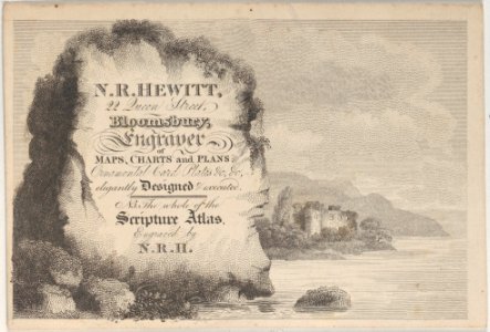 Trade Card for N. R. Hewitt, Engraver Met DP885186