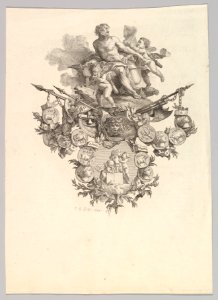 Vignette with Hephaestus and Putti MET DP820472